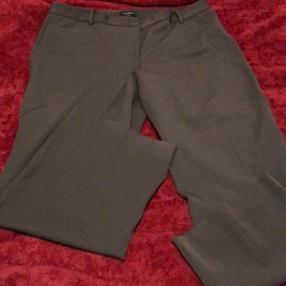 Talbots wide leg trouser.